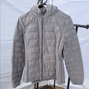 Gray Women's Quilted Jacket